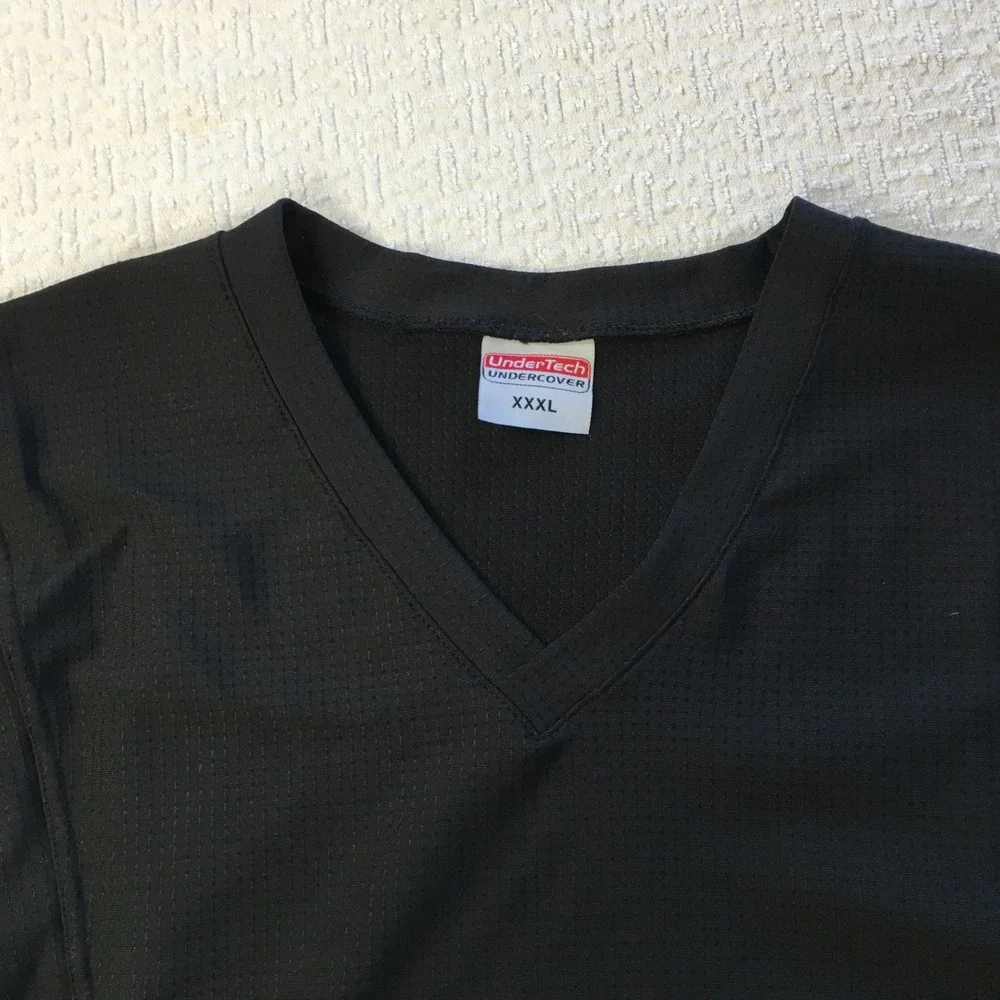 UnderTech UnderCover Mens 3XL Black V-Neck Conceal Carry Holster Shirt Tactical